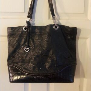 Brighton Large Studded Shoulder Bag